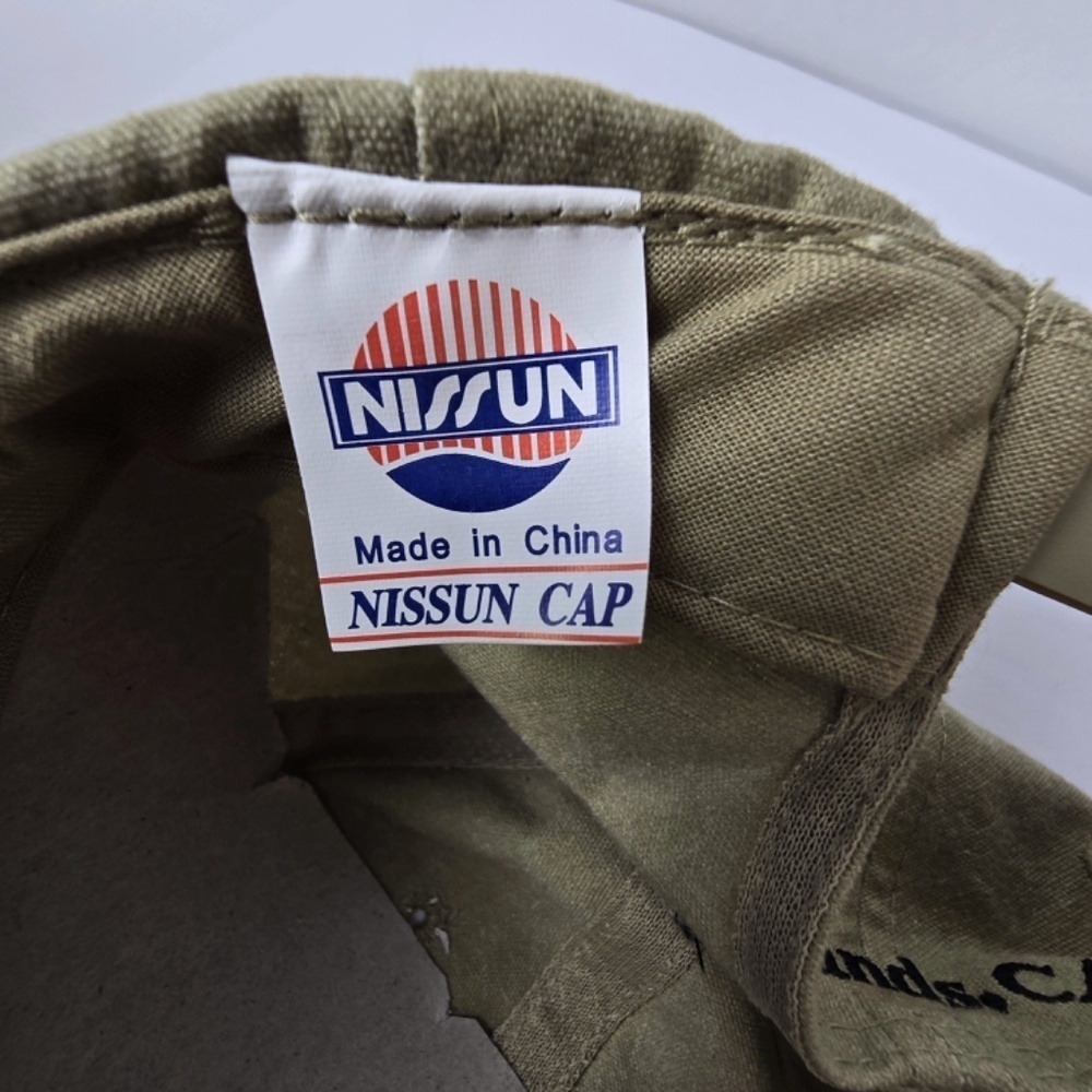 DEADSTOCK HUSTLER CLUB Cap Hat Larry Flynt's Vtg 90s Tan Adjustable Nissun NWOT - Picture 4 of 5